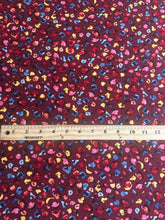 Load image into Gallery viewer, Double brushed poly: REMNANT(S) Colorful burgundy ⭐️
