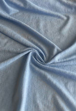 Load image into Gallery viewer, Hacci sweater knit (baby rib): 3 YD CUT REMNANT Baby blue ⭐️
