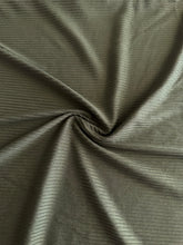 Load image into Gallery viewer, Brushed ribbed knit: Olive green ⭐️

