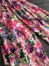 Load image into Gallery viewer, Double brushed poly: Dusty pink purple yellow pretty floral ⭐️
