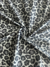 Load image into Gallery viewer, Brushed thermal: Gray cheetah leopard print ⭐️
