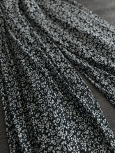 Load image into Gallery viewer, ITY: 3 YD CUT REMNANT Dim black abstract design ⭐️
