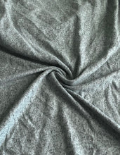 Load image into Gallery viewer, Brushed sweater knit: 4.5 YD CUT REMNANT Heathered gray green undertone ⭐️
