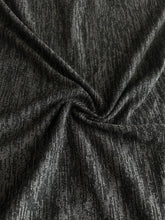 Load image into Gallery viewer, Sweater knit: 4 YD CUT REMNANT Faded black ⭐️
