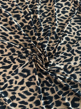 Load image into Gallery viewer, ITY/ Venezia: 4 YD CUT REMNANT Classic leopard print ⭐️
