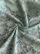 Load image into Gallery viewer, Lace: 1 YD CUT REMNANT Mint ⭐️
