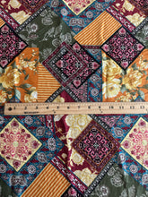 Load image into Gallery viewer, Rayon dobby woven: Patchwork ⭐️
