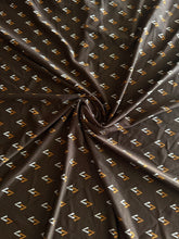 Load image into Gallery viewer, ITY/ Venezia: 3.5 YD CUT REMNANT Brown design (DAMAGED: VIEW PHOTOS) ⭐️
