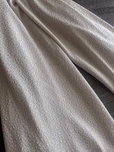 Load image into Gallery viewer, Poly metallic spandex (jacquard knit): 2.5 YD CUT REMNANT Taupe ⭐️
