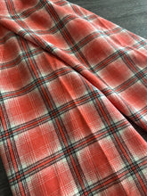 Load image into Gallery viewer, Flannel: Red orange plaid ⭐️
