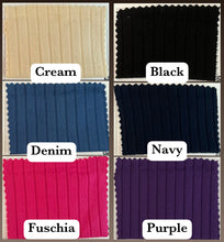 Load image into Gallery viewer, Brushed ribbed knit: 8x3 Yummy brushed rib: Solid colors ⭐️
