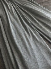 Load image into Gallery viewer, Ribbed knit: 4 YD CUT REMNANT Heather gray ⭐️
