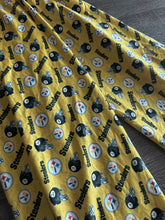 Load image into Gallery viewer, Double brushed poly: 1 YD CUT REMNANT Steelers ⭐️
