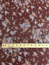 Load image into Gallery viewer, Power mesh: Light maroon lilac floral ⭐️
