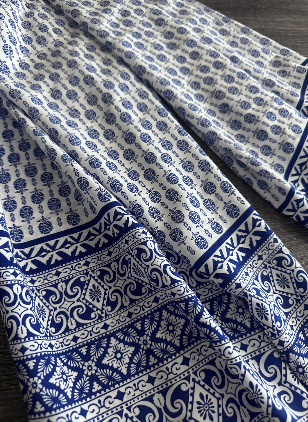 Woven: White blue elegant design ⭐️