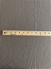 Load image into Gallery viewer, Double knit: REMNANT(S): Warm brown beige black puppytooth pattern ⭐️

