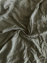 Load image into Gallery viewer, Rayon challis woven: 2.25 YD CUT REMNANT Light olive ⭐️
