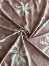 Load image into Gallery viewer, Double brushed poly: Pale pink floral ⭐️
