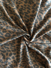 Load image into Gallery viewer, Urban ribbed knit: Medium cool brown leopard print ⭐️
