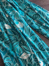 Load image into Gallery viewer, Swim spandex (textured): REMNANT(S) Ocean teal tropical ⭐️

