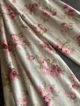 Load image into Gallery viewer, Double brushed poly: Beige delicate pink floral ⭐️
