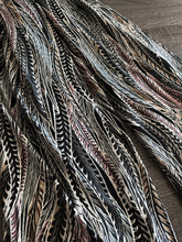 Load image into Gallery viewer, ITY w/ puff: 2.25 YD CUT REMNANT Layered feathers ⭐️
