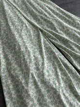 Load image into Gallery viewer, ITY Moss crepe: REMNANT(S) Ivory lightest sage floral ⭐️

