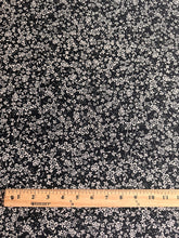 Load image into Gallery viewer, ITY: 3 YD CUT REMNANT Black tan floral ⭐️
