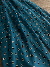 Load image into Gallery viewer, Mesh (Glitter velvety circles): Teal ⭐️
