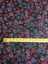 Load image into Gallery viewer, Power mesh: Berry navy floral ⭐️
