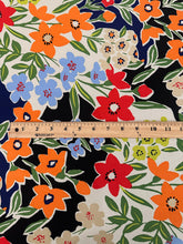 Load image into Gallery viewer, ITY: 1.5 YD CUT REMNANT Colorful garden floral ⭐️
