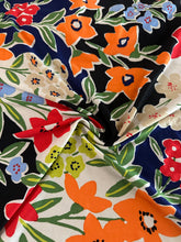 Load image into Gallery viewer, ITY: 1.5 YD CUT REMNANT Colorful garden floral ⭐️
