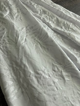 Load image into Gallery viewer, Lightweight cotton jersey: White sliver palm leaves ⭐️
