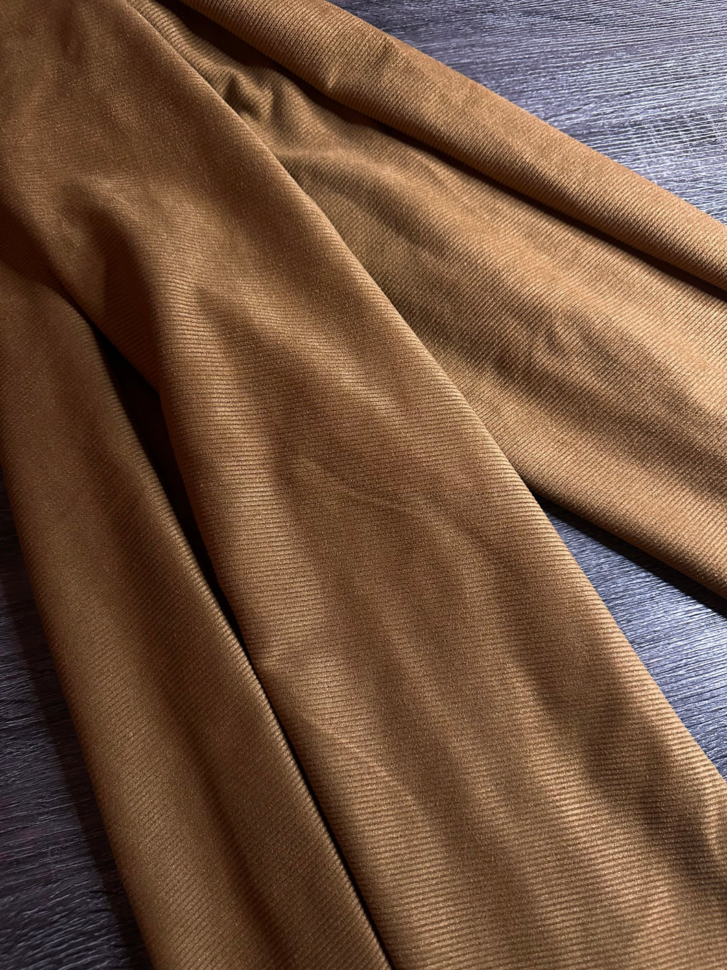 Corduroy like rib: REMNANT(S) Mocha brown ⭐️