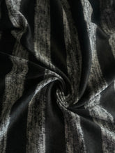 Load image into Gallery viewer, Hacci brushed sweater knit: 3.25 YD CUT REMNANT Charcoal black ⭐️
