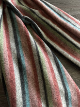 Load image into Gallery viewer, Brushed sweater knit: REMNANT(S) Multicolor lines ⭐️
