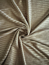 Load image into Gallery viewer, Poly spandex foil: 2 YD CUT REMNANT Light gold ⭐️
