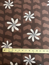 Load image into Gallery viewer, Double brushed poly: Brown tan floral ⭐️
