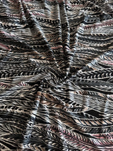 Load image into Gallery viewer, ITY w/ puff: 2.25 YD CUT REMNANT Layered feathers ⭐️
