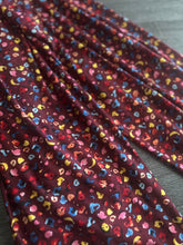 Load image into Gallery viewer, Double brushed poly: REMNANT(S) Colorful burgundy ⭐️
