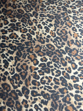 Load image into Gallery viewer, French terry rayon: Cheetah
