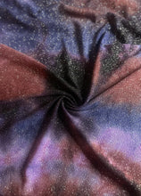 Load image into Gallery viewer, Poly spandex: Constellation tie dye ⭐️
